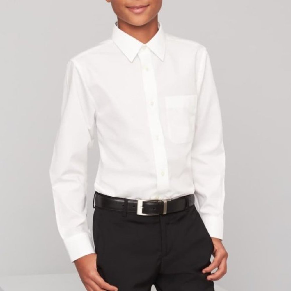 Nordstrom kids White Long Sleeve Button Down